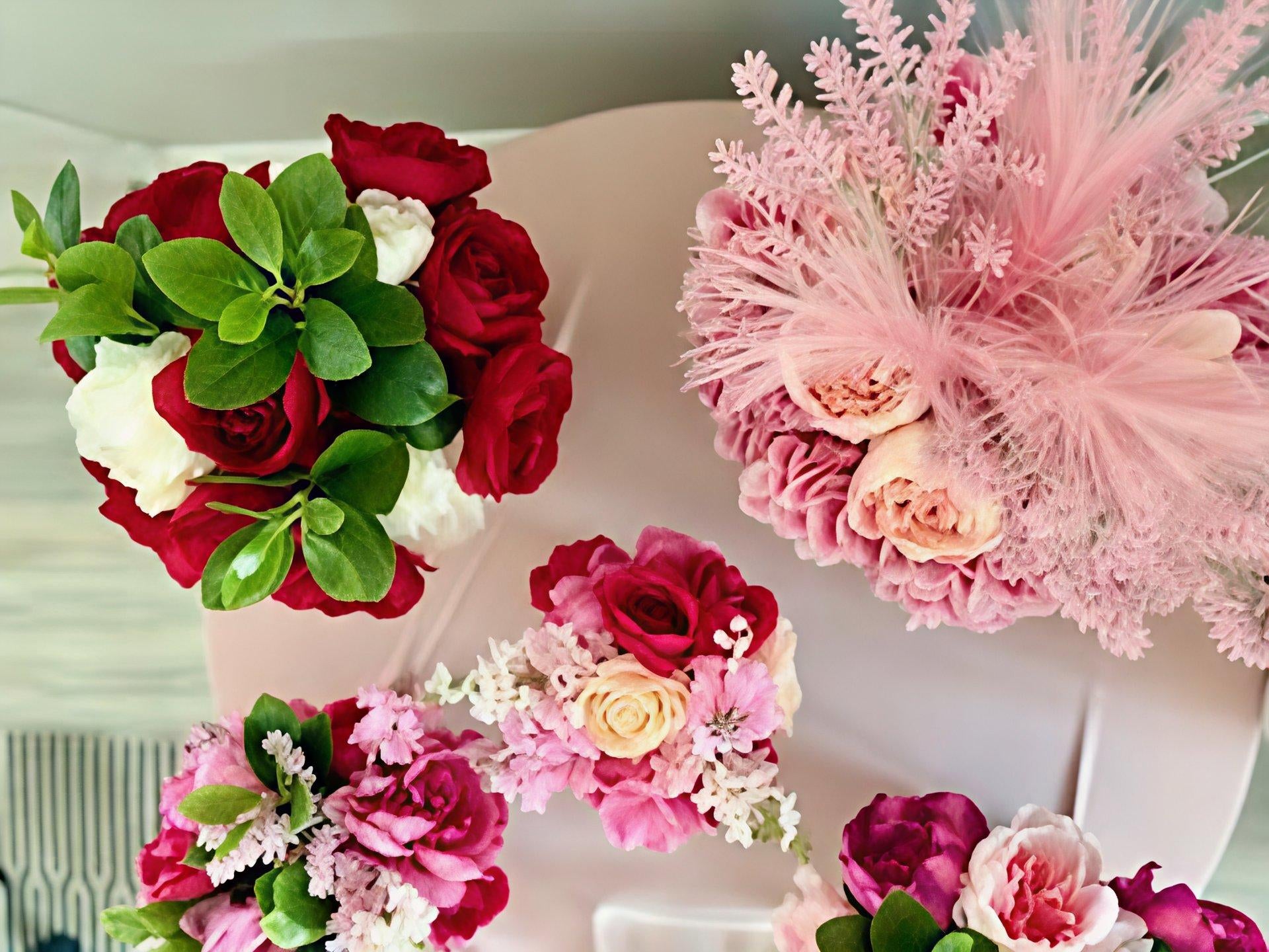 Custom Silk Floral Centerpieces