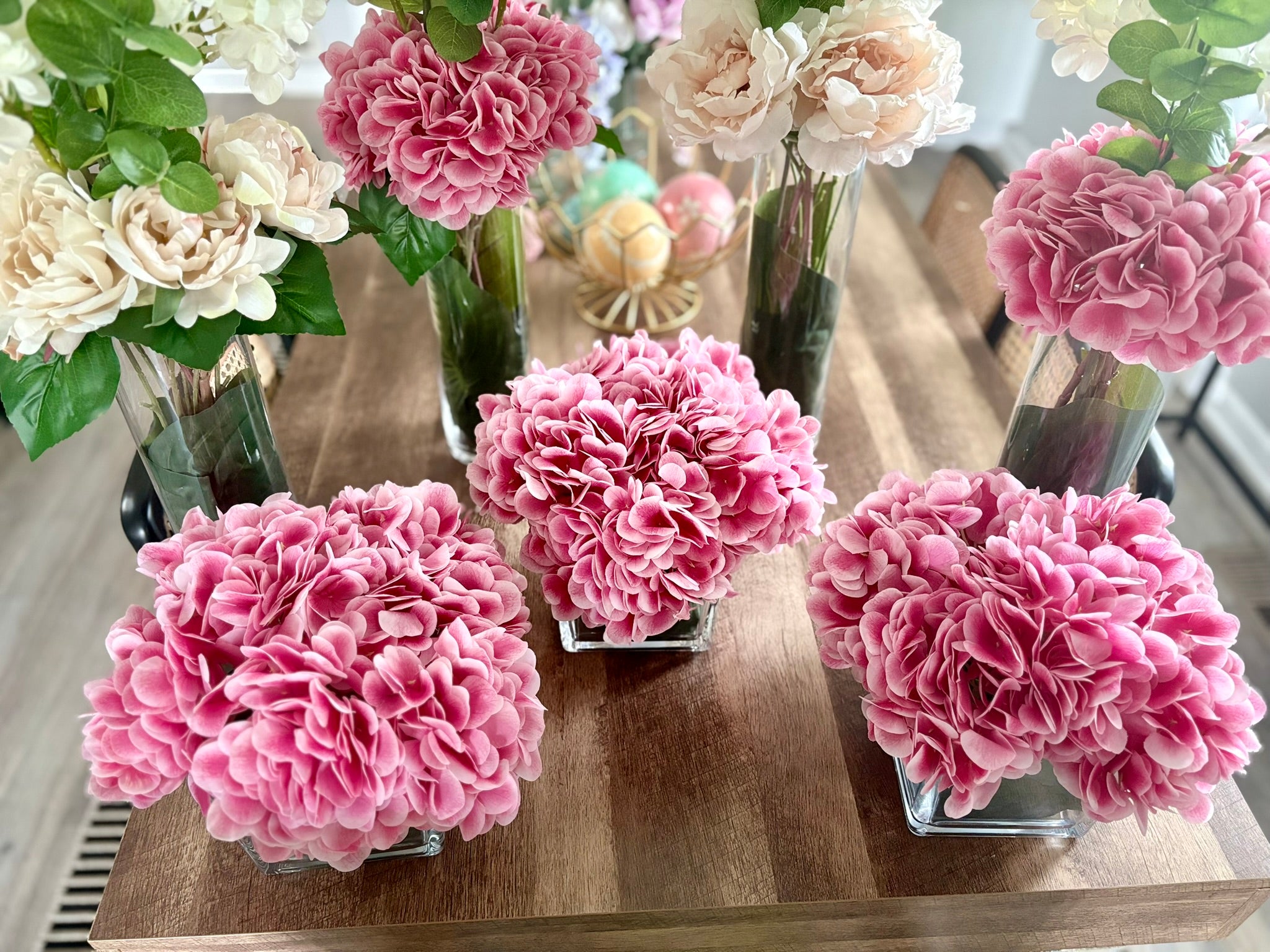 Custom Silk Floral Centerpieces
