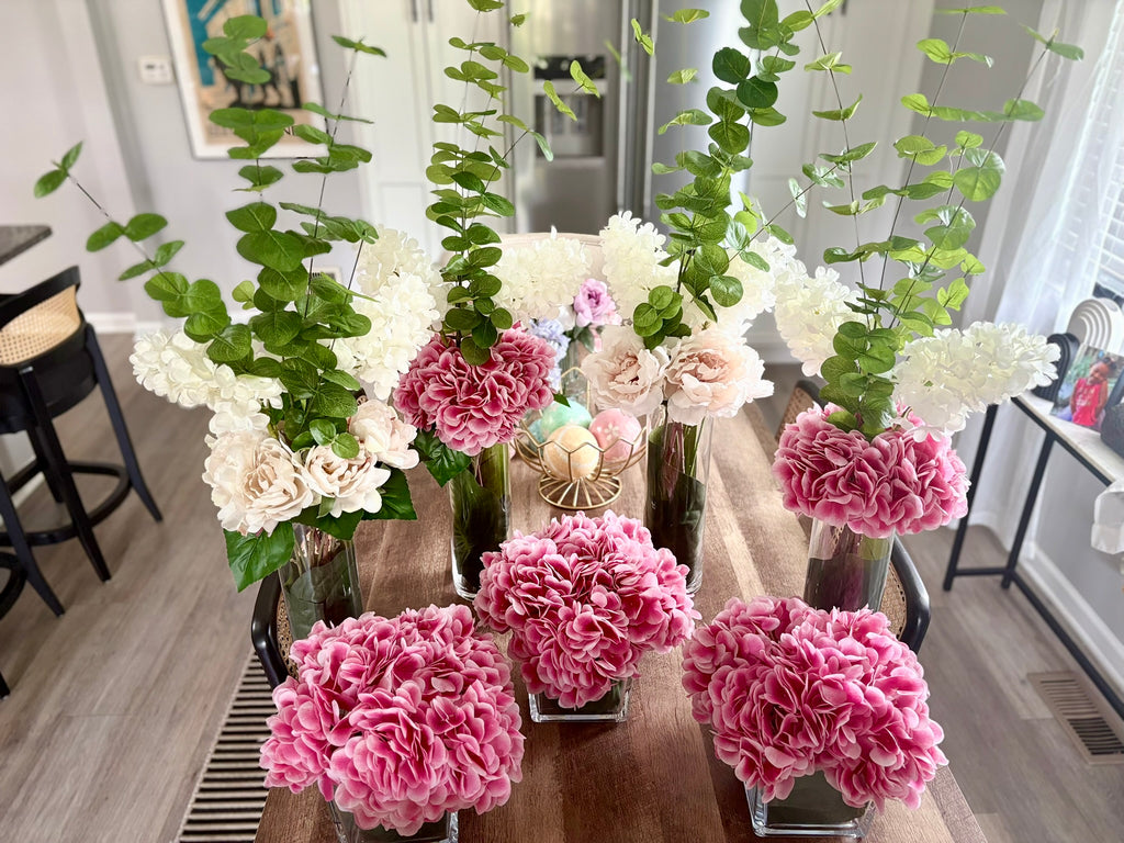 Custom Silk Floral Centerpieces