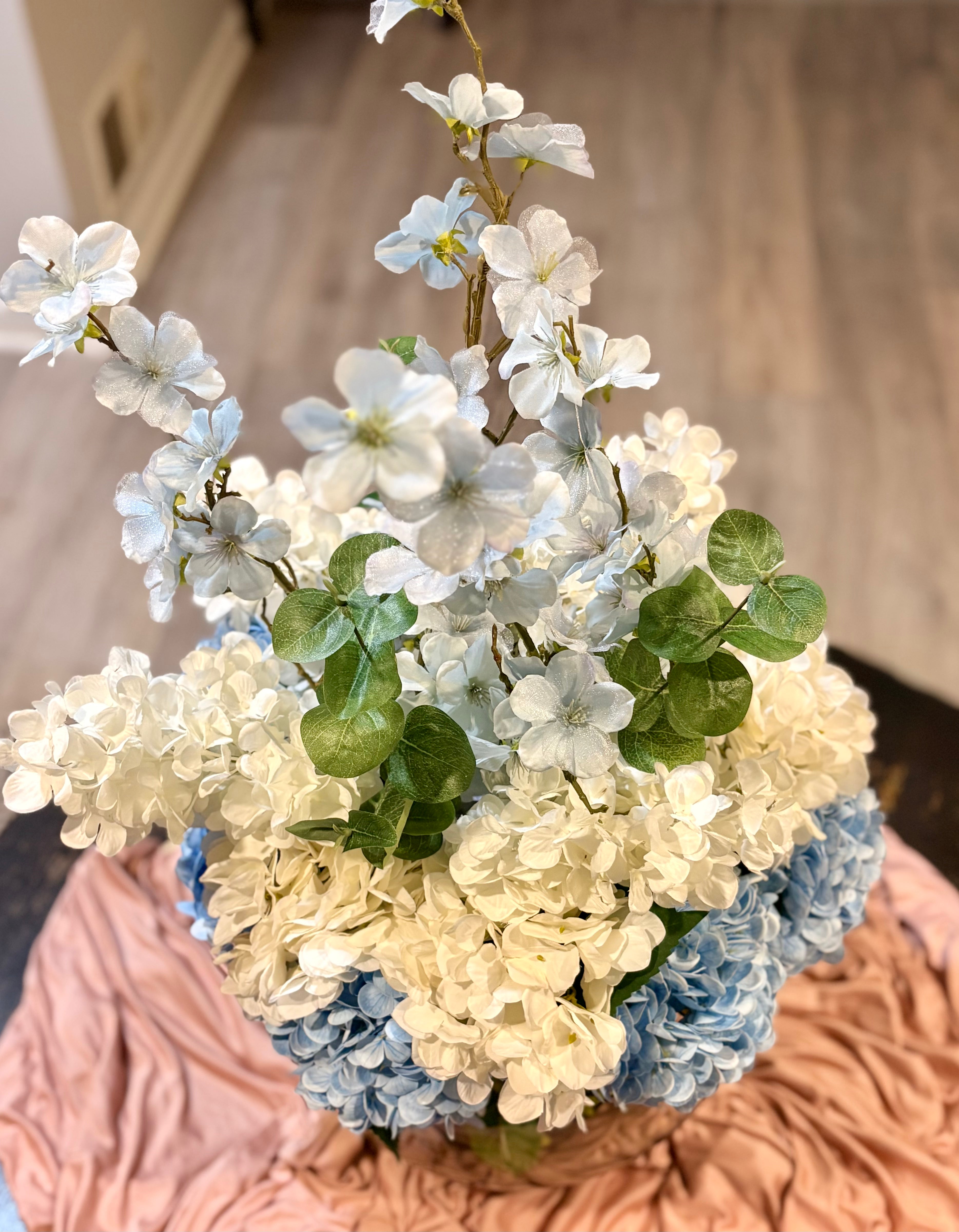 Custom Silk Floral Centerpieces