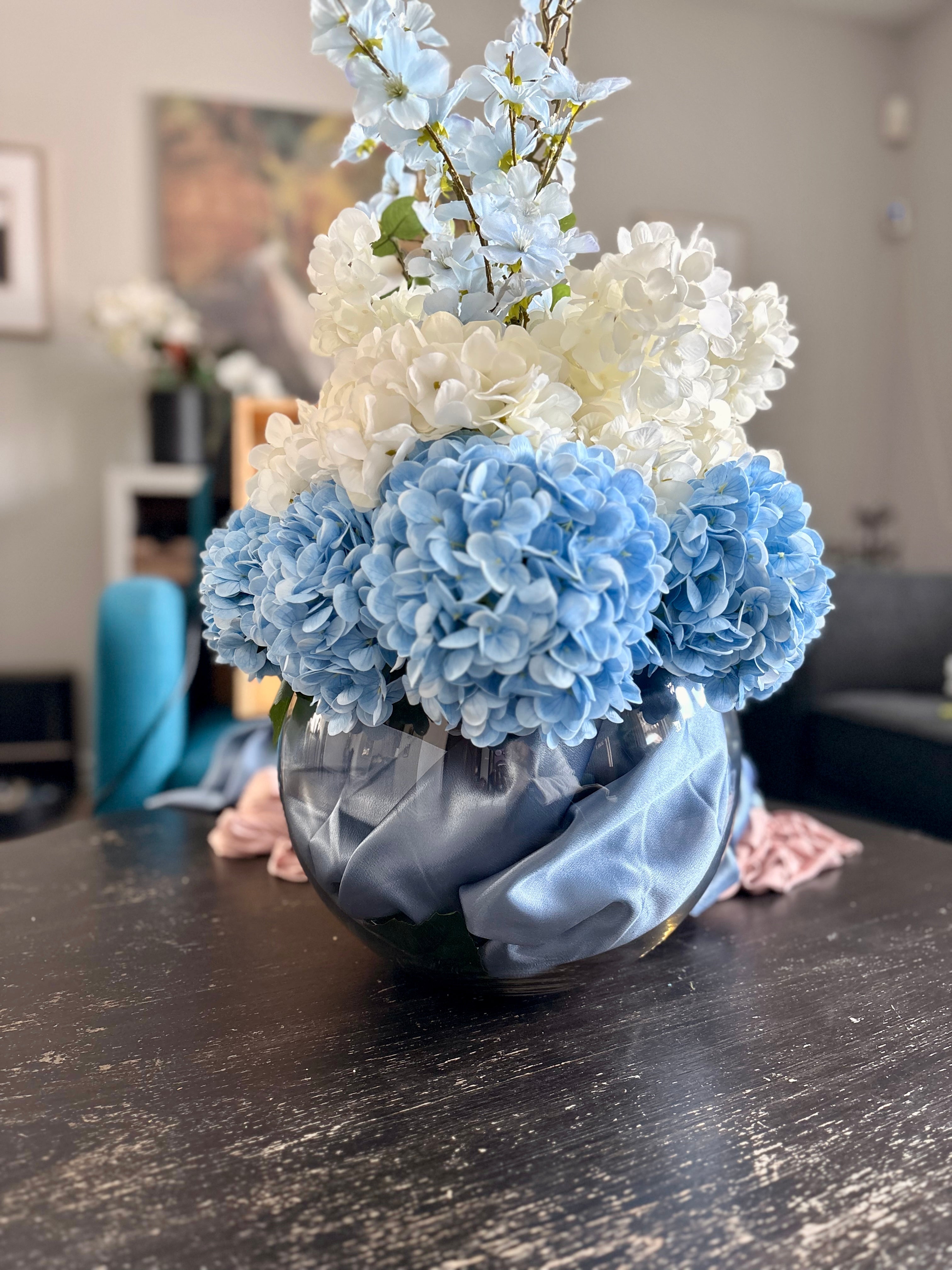 Custom Silk Floral Centerpieces