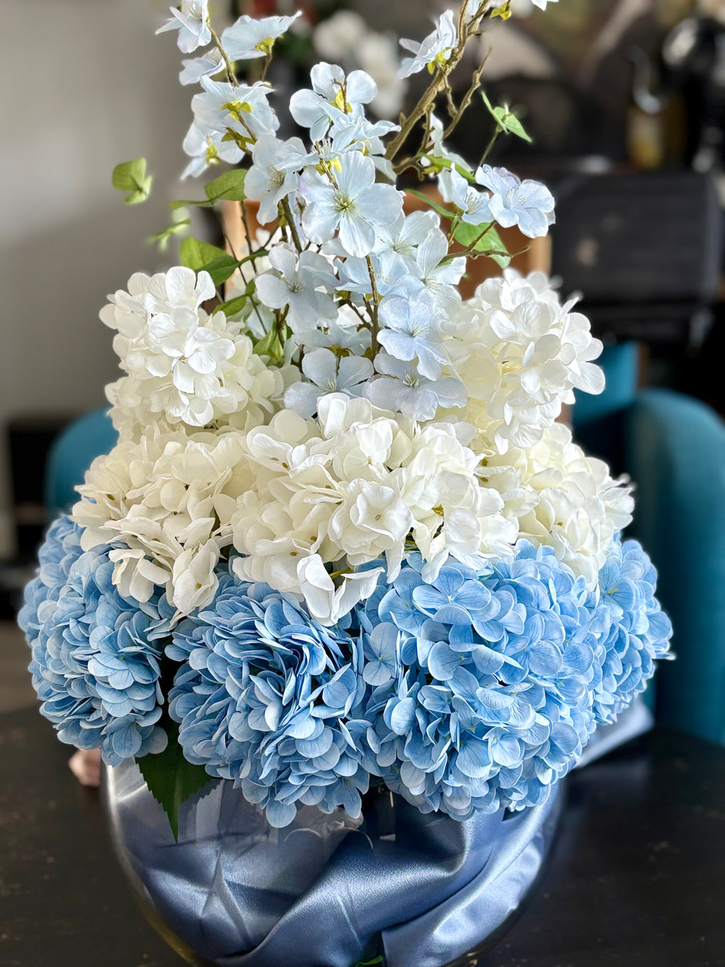 Custom Silk Floral Centerpieces