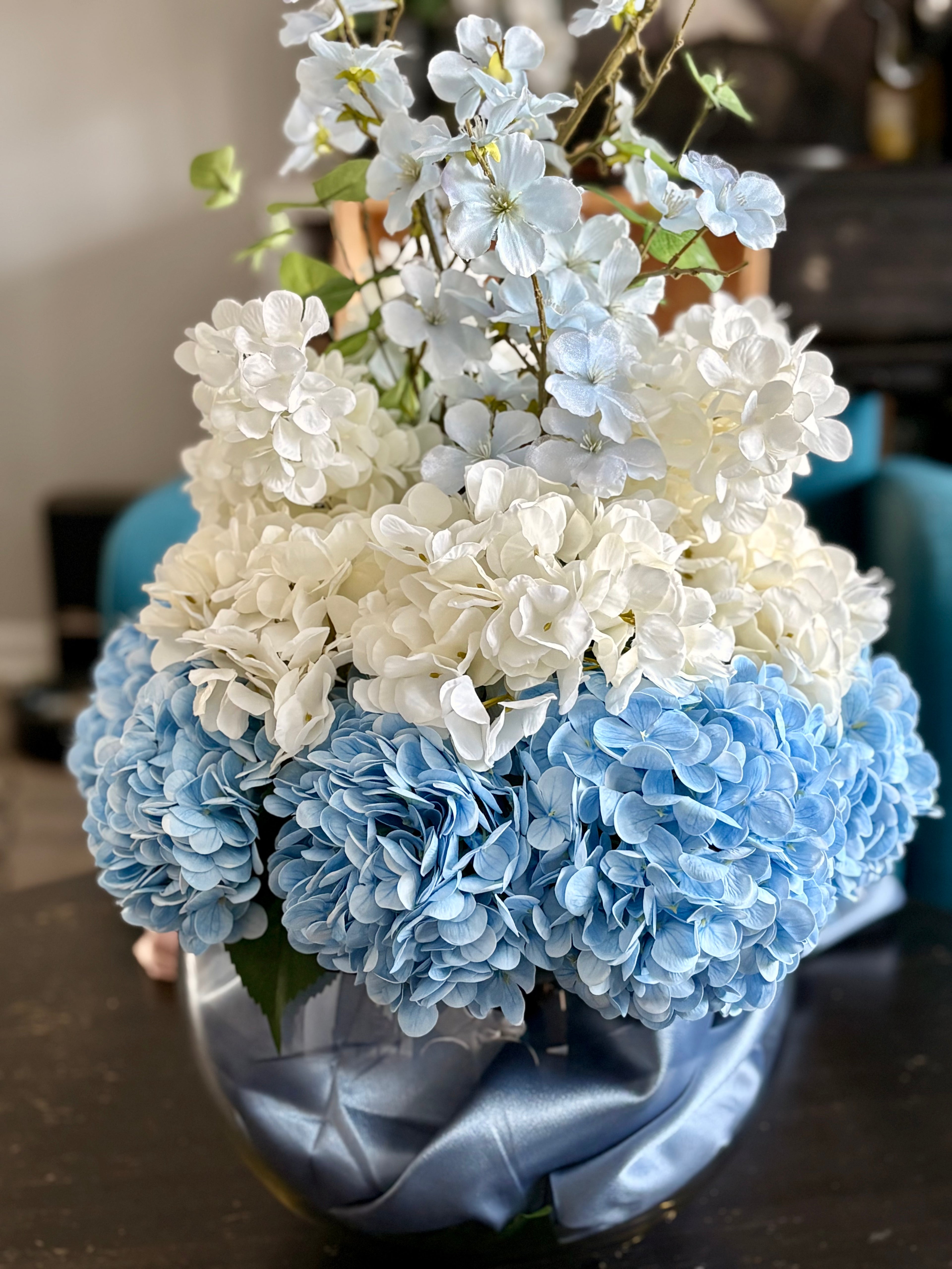 Custom Silk Floral Centerpieces